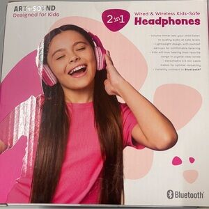 Kids 2 in 1 Volume Limit Headphones